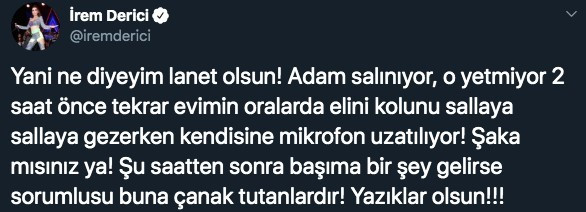 İrem Derici'den tacizcisiyle röportaj yapılmasına isyan - Resim: 1