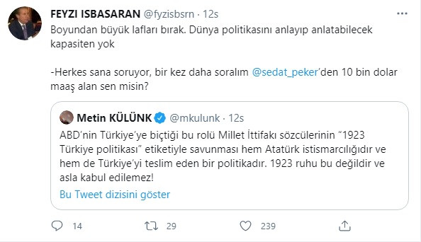 Feyzi İşbaşaran'dan AKP'li Külünk'e: 10 Bin Dolar Alan Sen Misin? - Resim: 1