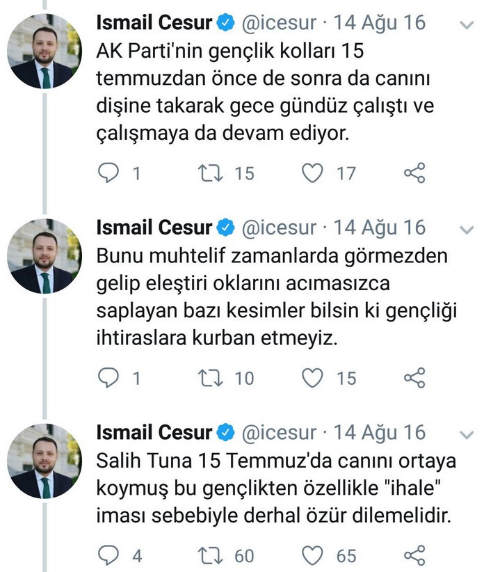 Sabah yazarı Salih Tuna'dan Erdoğan'ın danışmanına sert sözler: Haysiyetsiz tıfıl - Resim: 8