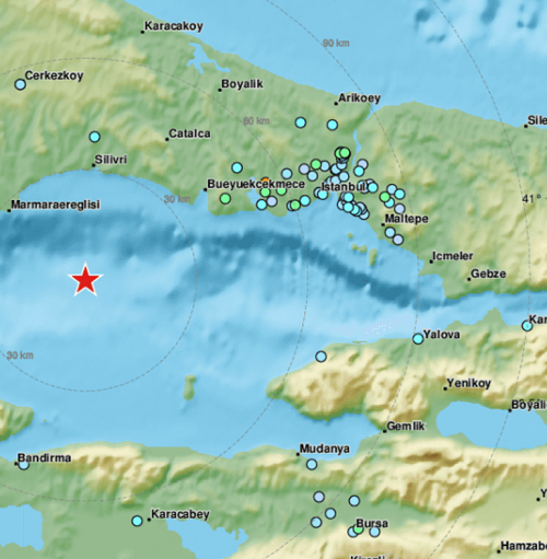 Son dakika: İstanbul'da 5.9'luk şiddetli deprem - Resim: 1