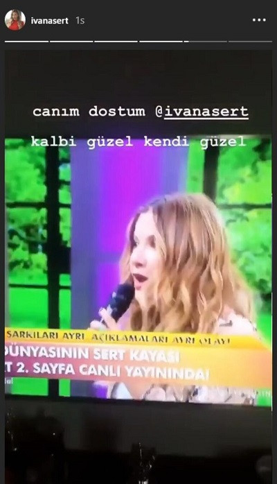 Ivana Sert sahte hesaptan kendisine övgüler yağdırmak isterken.. - Resim: 1