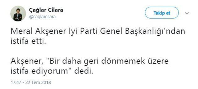 İYİ Parti Genel Başkanı Meral Akşener istifa etti! - Resim: 2