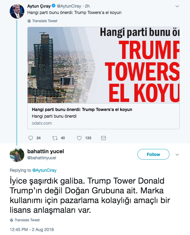 İyi Parti Trump Towers'a el konsun dedi; sosyal medyadan yanıt geldi: Orası onun değil ki! - Resim: 1