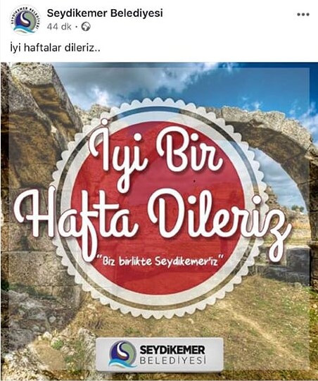 AKP'li Belediyenin İyi haftalar mesajı neden olay oldu? - Resim: 1