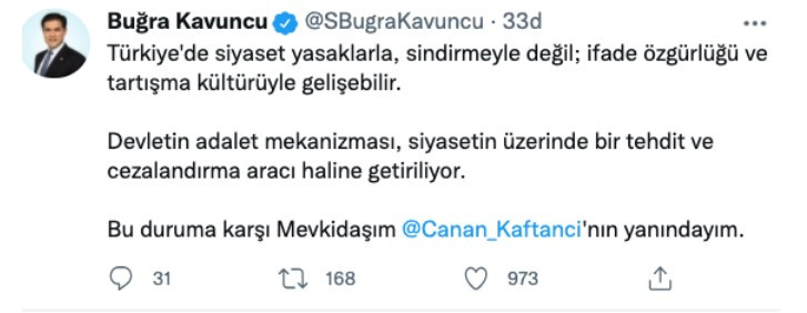 İYİ Partili Kavuncu: Kaftancıoğlu’nun Yanındayım - Resim: 1