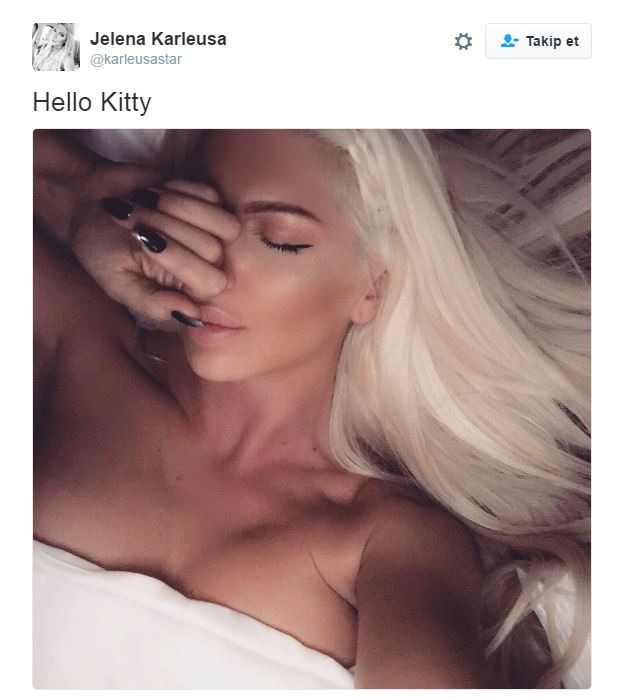 Jelena Karleusa Fenerbahçe'yi Hello Kitty ile vurdu - Resim: 2