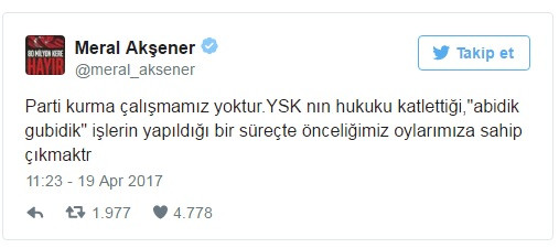 Son dakika... Meral Akşener'den parti kuruyor iddiasına yanıt - Resim: 1