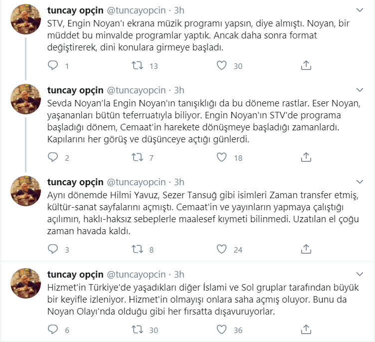 Firari FETÖ'cü Tuncay Opçin, Sevda Noyan ve Engin Noyan'ı ifşa etti - Resim: 1