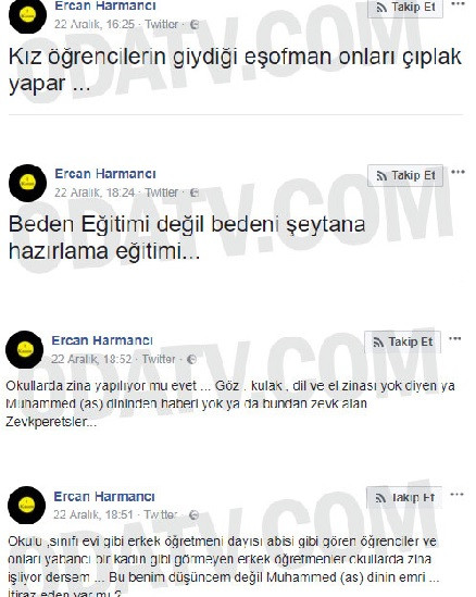 İmam Hatip öğretmeninden skandal mesajlar: Sapık duygularım... - Resim: 3