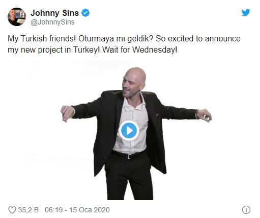 Johnny Sins Erik Dalı ile duyurdu: Yeni projem Türkiye'de - Resim: 1
