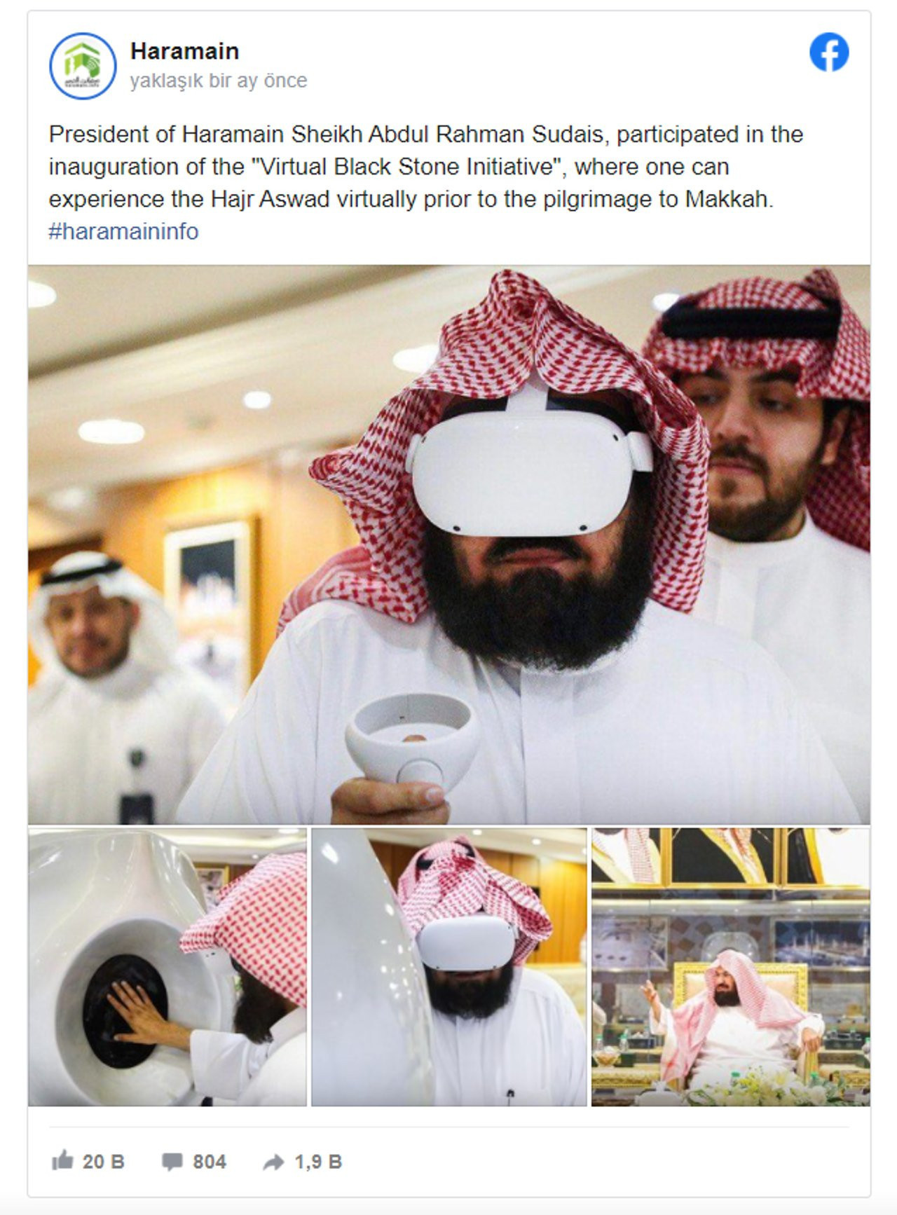 Bu da Oldu: Suudi Arabistan Kabe'yi Metaverse Evrenine Açtı - Resim: 1