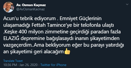 Emekli hakim: Acun Ilıcalı emniyetin ulaşamadığı Fettah Tamince'ye bir telefonla nasıl ulaştı? - Resim: 1