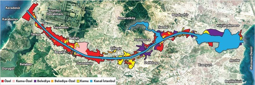Kanal İstanbul’a 1450 dava yolda! ÇED raporunda milyarlık detay... - Resim: 1