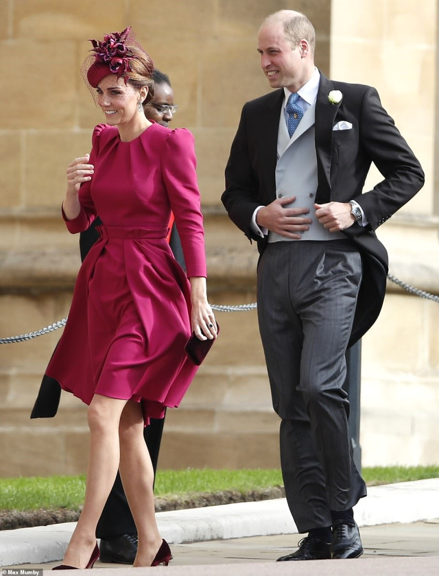 Rüzgar kraliyet gelini Kate Middleton'a zor anlar yaşattı - Resim: 3