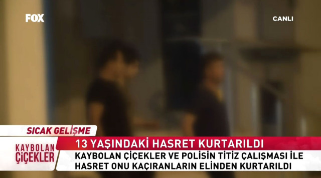 Fuhuş çetesi tarafından kaçırılan 13 yaşındaki hasret bulundu - Resim: 1