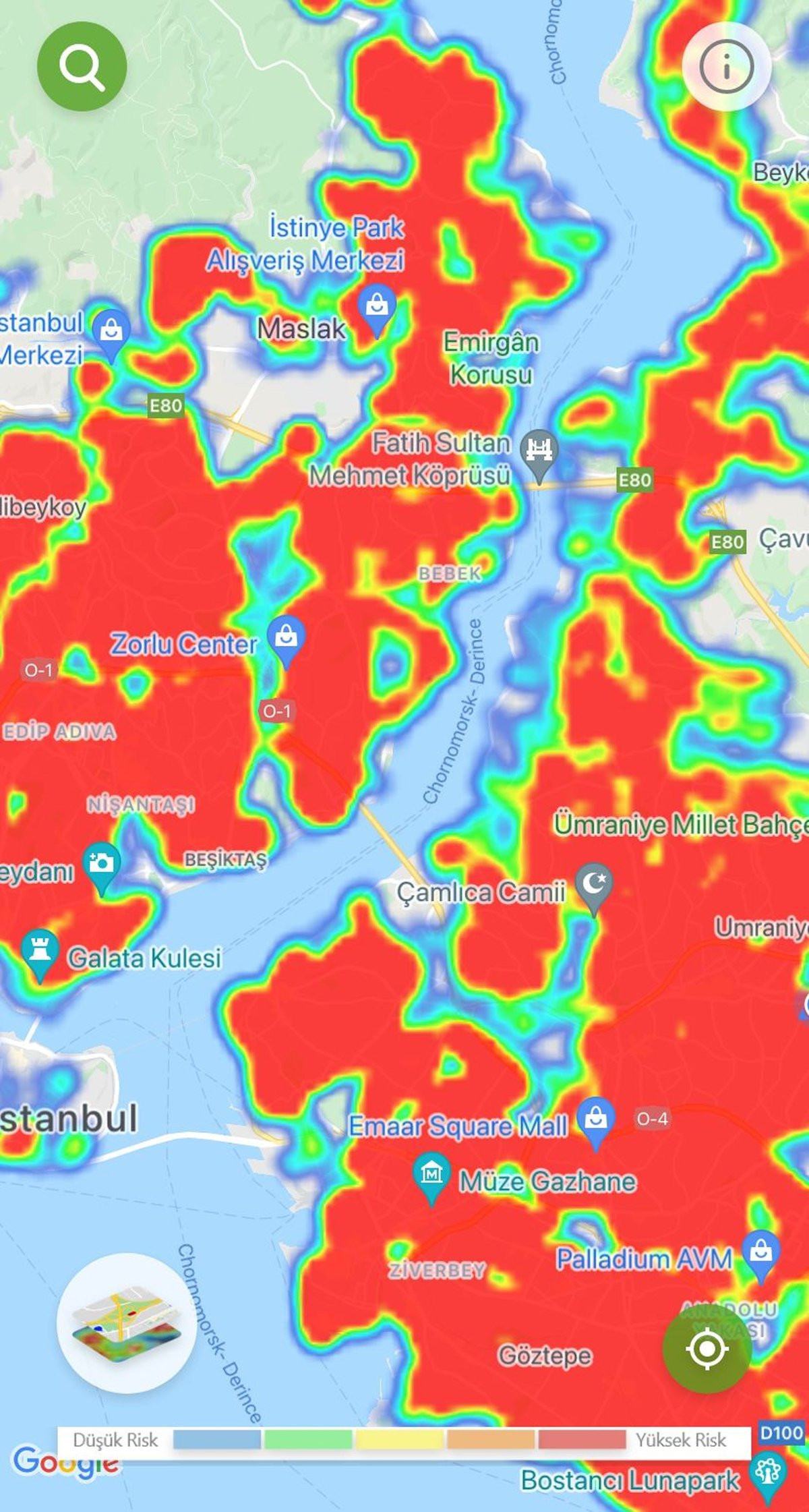 Omicron Haritası: İstanbul’da Her Yer Kıpkırmızı oldu - Resim: 1