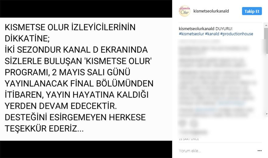 Kısmetse Olur devam edecek mi? İşte resmi açıklama - Resim: 1