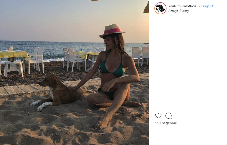 Kıvılcım Ural Antalya tatilinde - Resim: 1