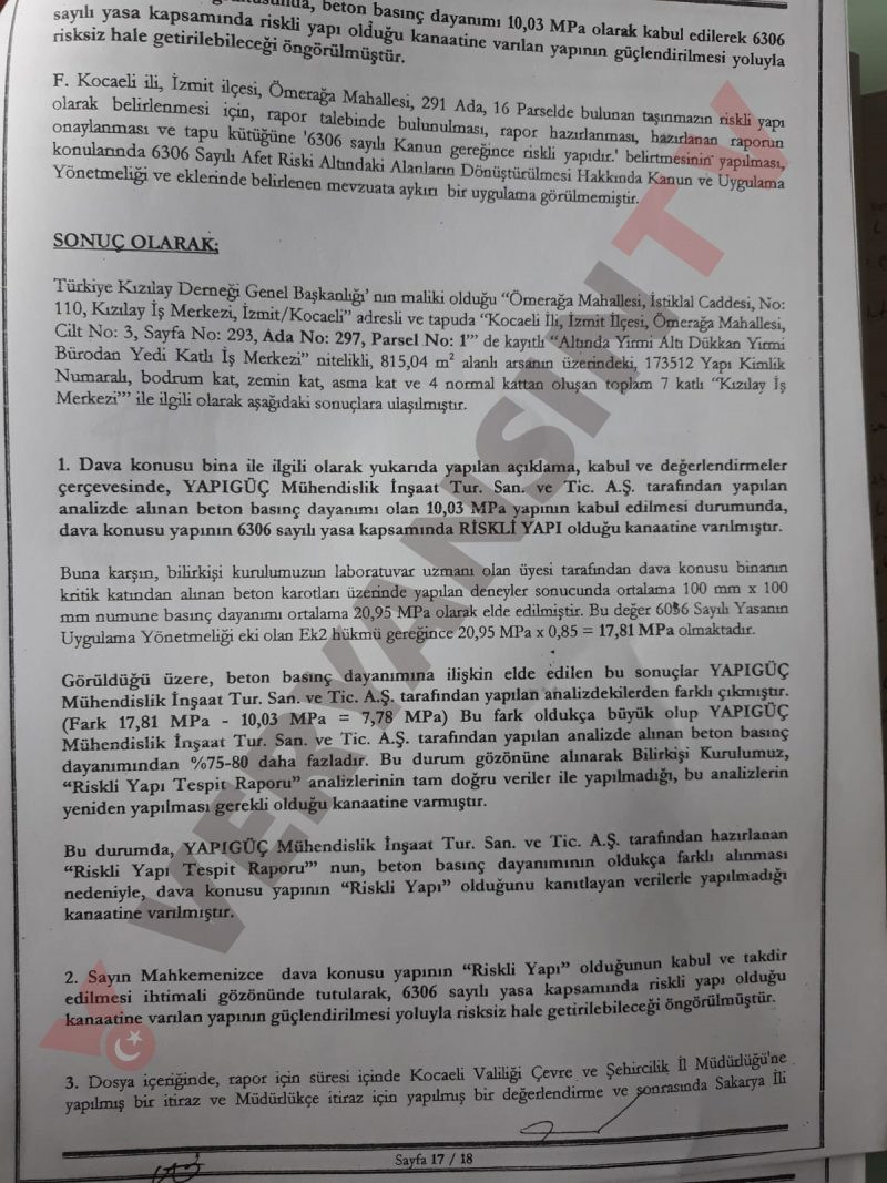 Kizilay Da Simdi De Rapor Skandali Saglam Binayi Riskli Raporu Alip Yiktilar Medyafaresi Com Mobil