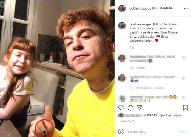 Gökhan Özoğuz'un Siyah Ojeleri Olay Oldu - Resim: 1