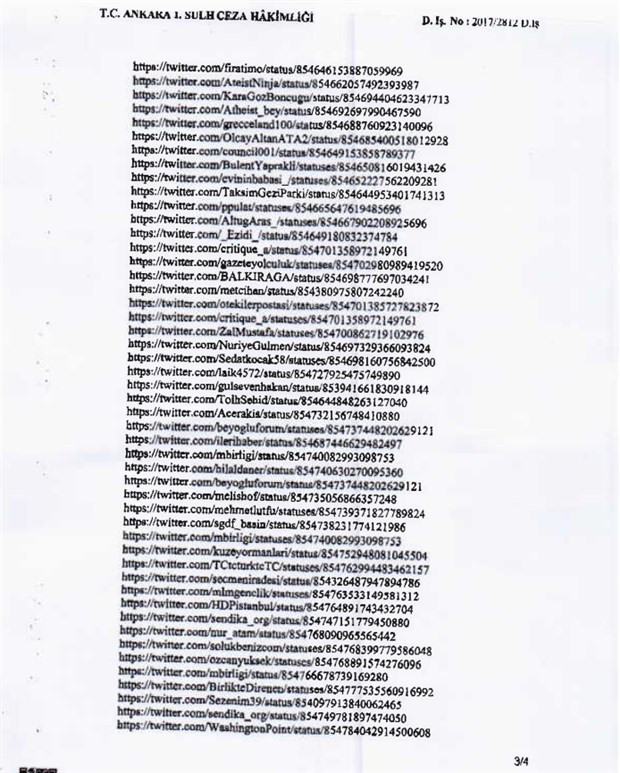 Çok sayıda sosyal medya hesabı ve internet sitesine erişim engeli - Resim: 2