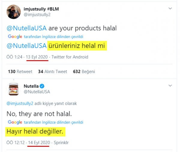 Nutella'dan ürünleriniz helal mi sorusuna yanıt: Hayır helal değil - Resim: 1