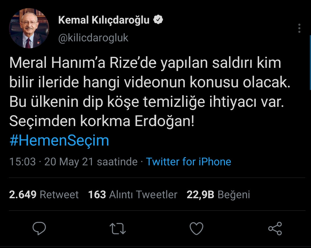 Kılıçdaroğlu'ndan Akşener'e Yapılan Saldırıya Tepki - Resim: 2