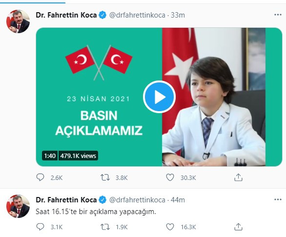 A Haber Sağlık Bakanı Koca'yı Neden Hedef Aldı? - Resim: 1