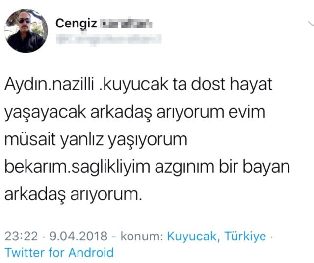 Komşusunun karısını hamile bırakan Cengiz'in şok paylaşımları: Azgınım bayan arkadaş arıyorum - Resim: 1