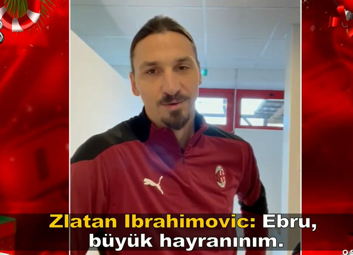 Zlatan Ibrahimovic'ten Ebru Gündeş'e Mesaj: Çingenem'i çok seviyorum - Resim: 2