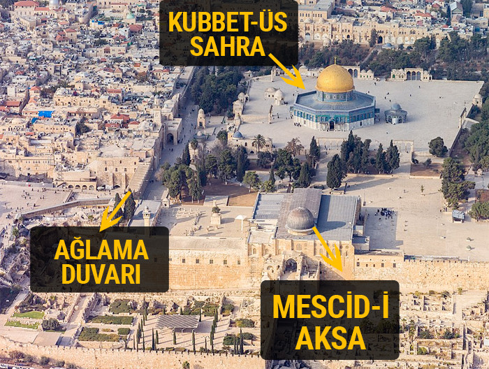 Kudüs neden bu kadar önemli? İşte o harita... - Resim: 2