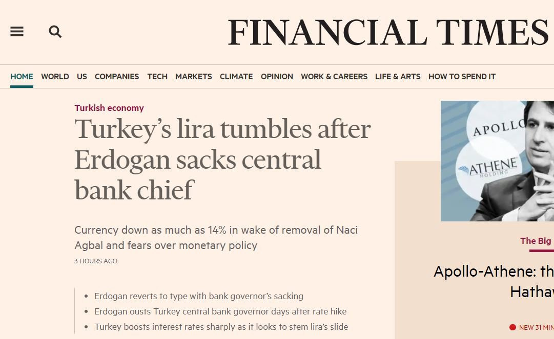 Dünya Türk Lirası'nın Çöküşünü Konuşuyor: Çok Karanlık ve Uzun Pazartesi - Resim: 1