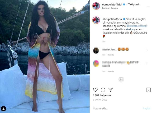 Ebru Polat fit vücudunun sırrını verdi - Resim: 1
