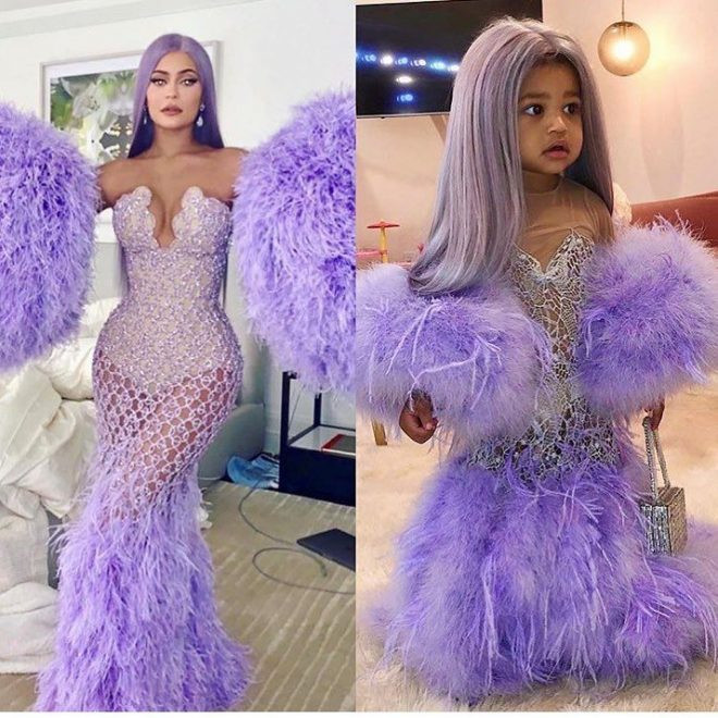 Kylie Jenner kızını da kendine benzetti - Resim: 1