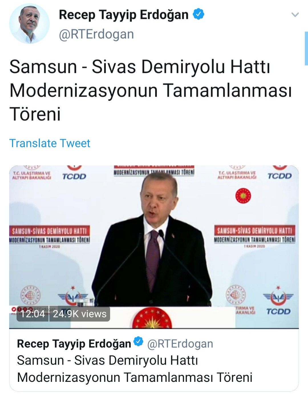 Erdoğan'ın sosyal medya ekibi Samsun'un S'sini unutunca ortalık karıştı - Resim: 3