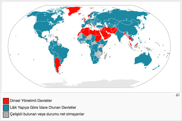 Laiklik ilkesi nedir, dünyada hangi ülkeler laik? İşte listesi - Resim: 2