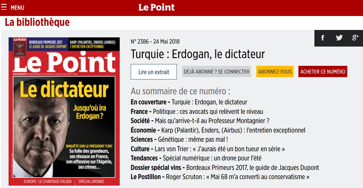 Fransız dergisi Diktatör Erdoğan kapağıyla çıktı, sokaklara afiş astı - Resim: 2