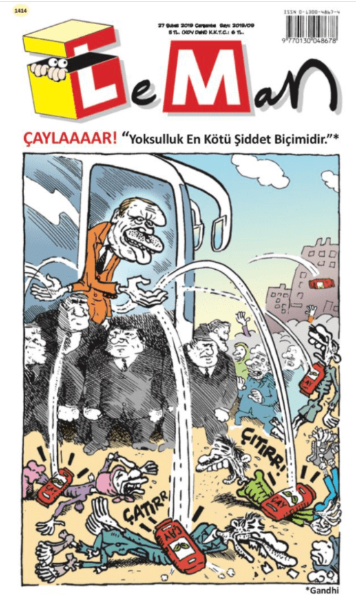 LeMan'dan Erdoğan'ı Çok Kızdıracak Çay Kapağı - Resim: 1
