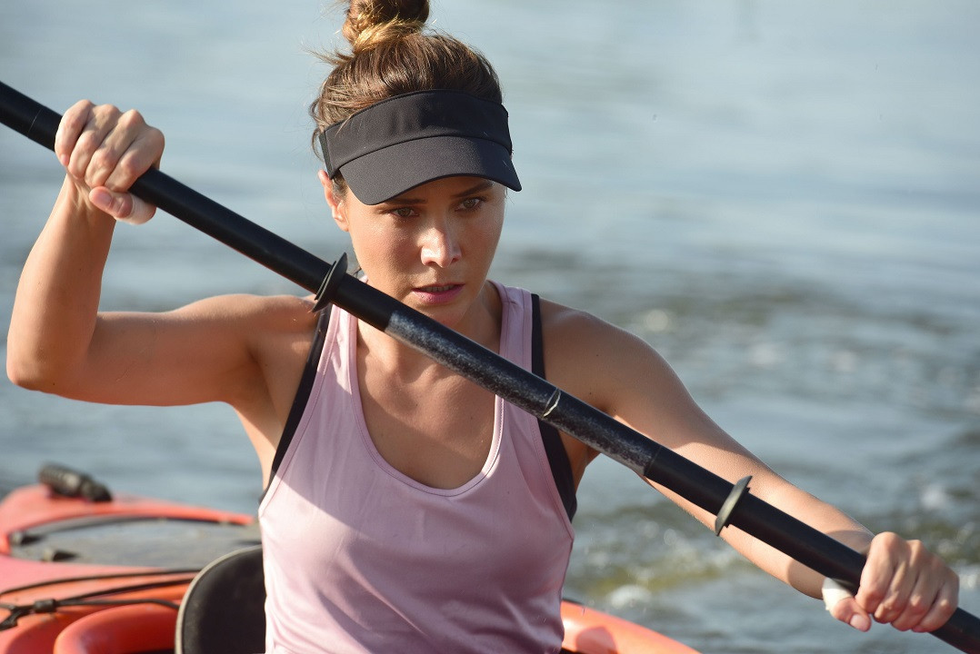 Yalancı Dizisinin Yıldızı Burçin Terzioğlu Rol İçin Kano Eğitimi Aldı - Resim: 1