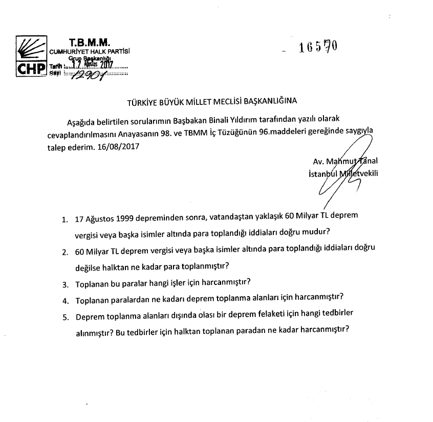 Mahmut Tanal deprem vergisi tartışmalarının serüvenini anlattı: Unakıtan, Ağbal ne demiş? - Resim: 2