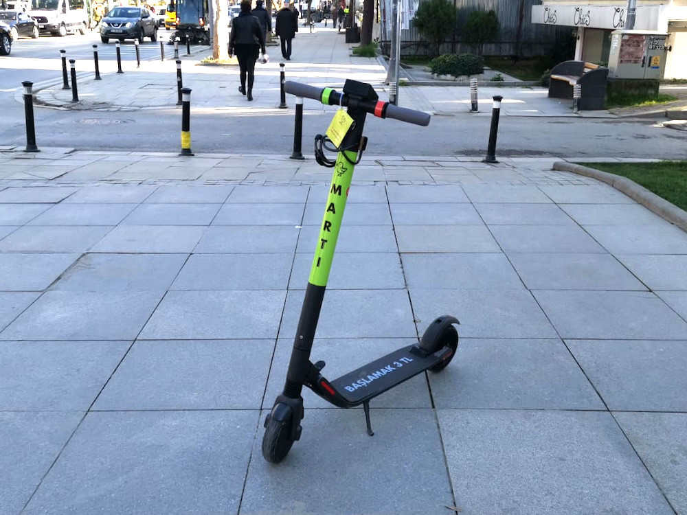 Elektrikli scooter Martı'ya pandemide büyük ilgi - Resim: 1