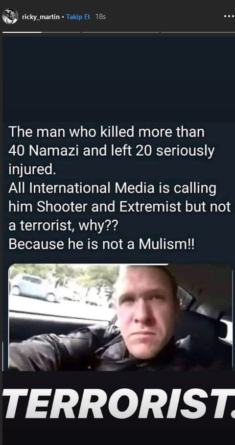 Ricky Martin: Ona tetikçi diyorsunuz çünkü Müslüman değil - Resim: 1