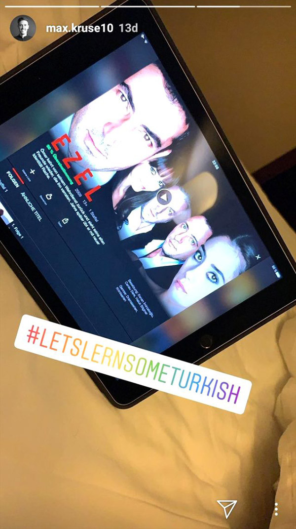 Fenerbahçe'nin Alman oyuncusu Max Kruse Türkçe'yi Ramiz Dayı'dan öğreniyor - Resim: 1