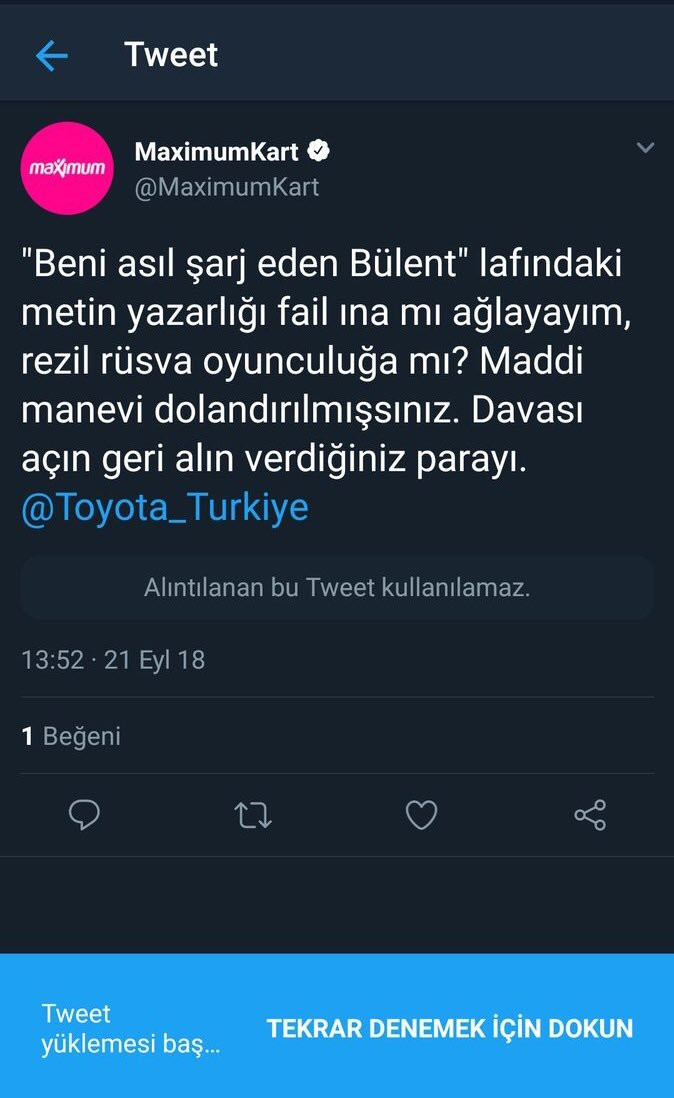 Maximum Kart'tan Toyota'ya reklam atarı - Resim: 1