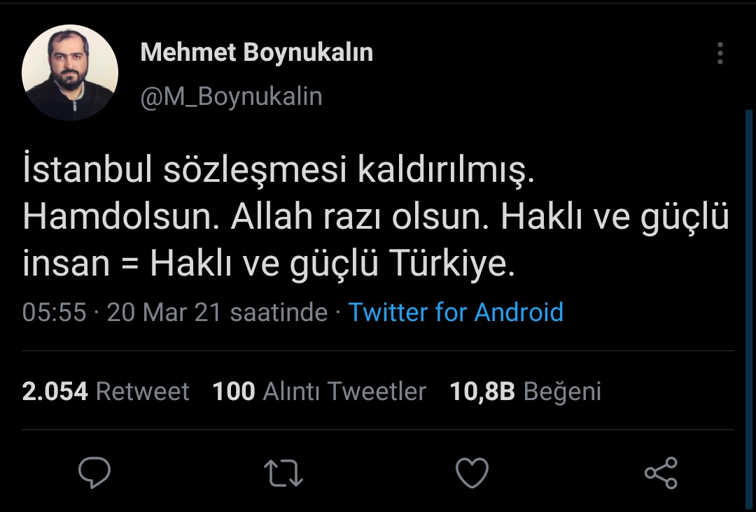 Ayasofya İmamı Boynukalın İstanbul Sözleşmesi Feshedildiği için Şükretti - Resim: 1