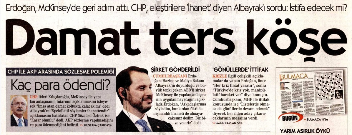 Erdoğan'ın McKinsey çıkışını gazeteler nasıl gördü? - Resim: 3