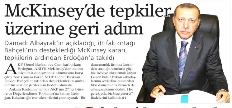 Erdoğan'ın McKinsey çıkışını gazeteler nasıl gördü? - Resim: 5