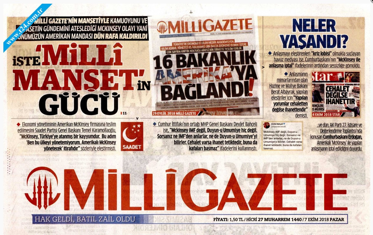 Erdoğan'ın McKinsey çıkışını gazeteler nasıl gördü? - Resim: 6
