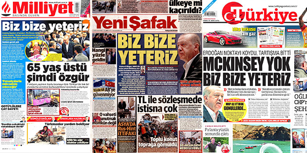 Erdoğan'ın McKinsey çıkışını gazeteler nasıl gördü? - Resim: 1