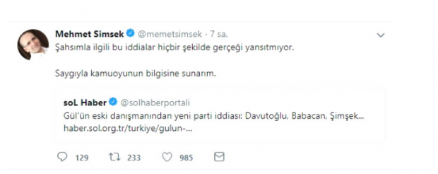 Mehmet Şimşek'ten yeni parti açıklaması - Resim: 1